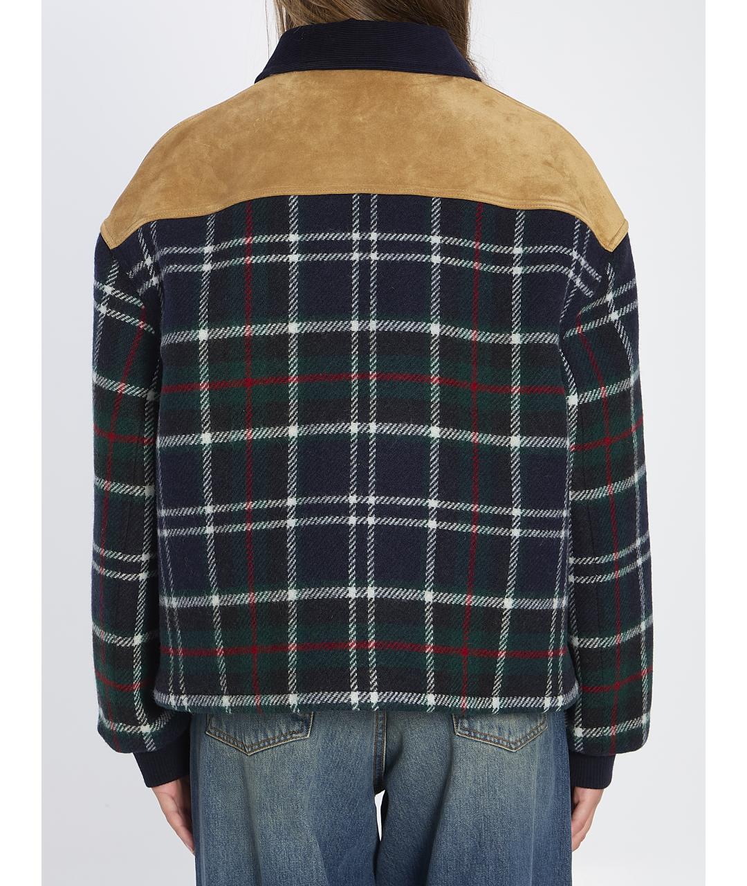 CELINE Синяя шерстяная куртка, фото 5