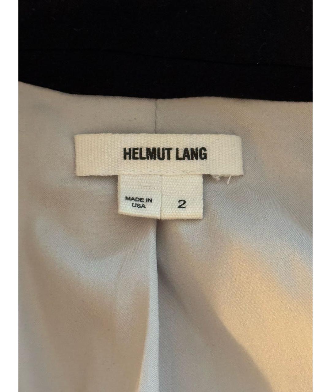 HELMUT LANG Бежевый вискозный жакет/пиджак, фото 2
