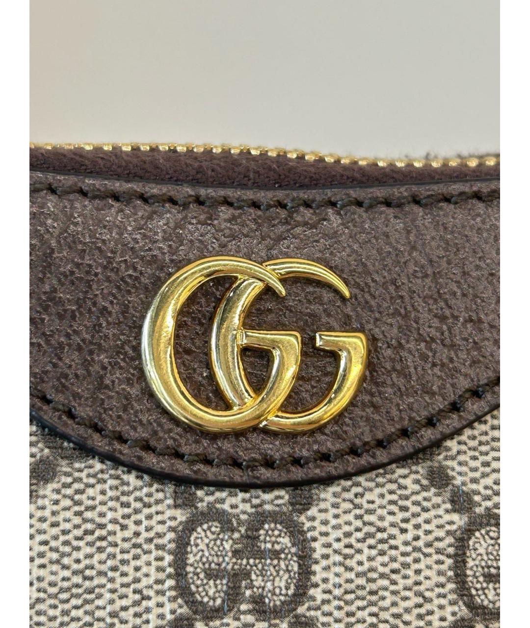 GUCCI Бежевая деним сумка тоут, фото 8