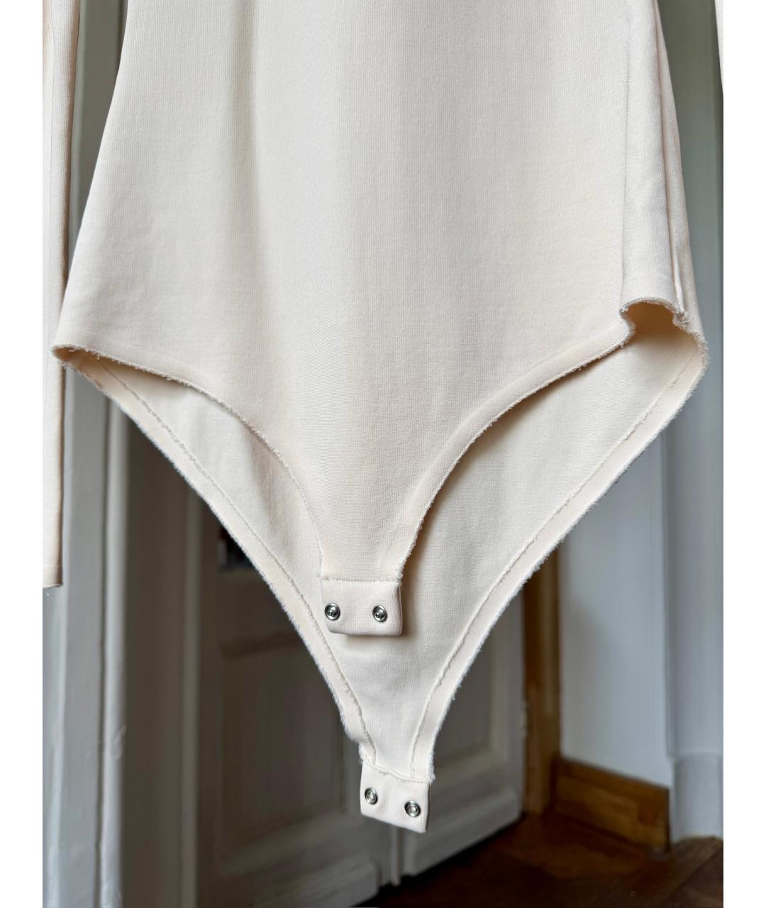 MAISON MARGIELA Бежевое боди, фото 3