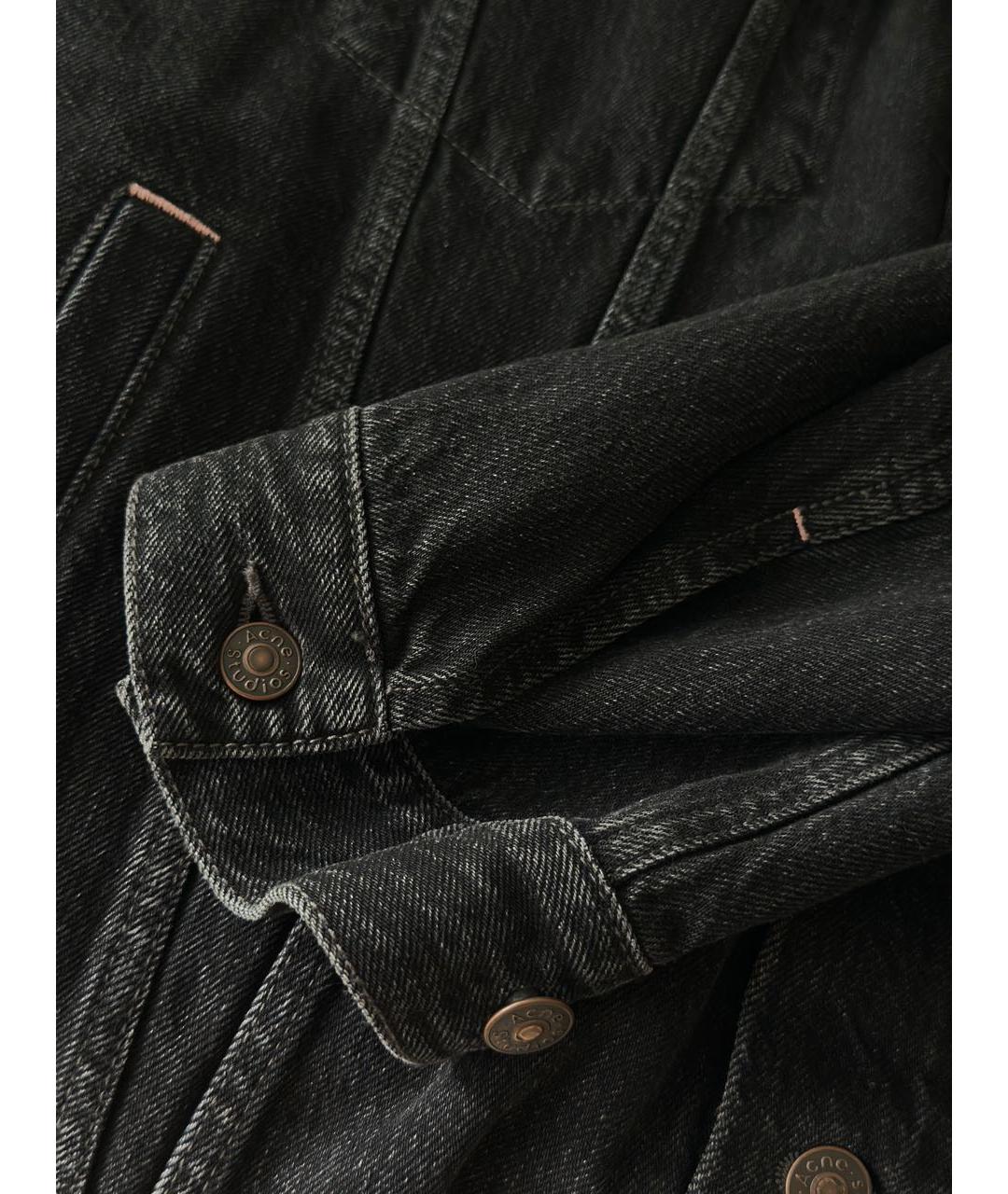 ACNE STUDIOS Черная хлопковая куртка, фото 5