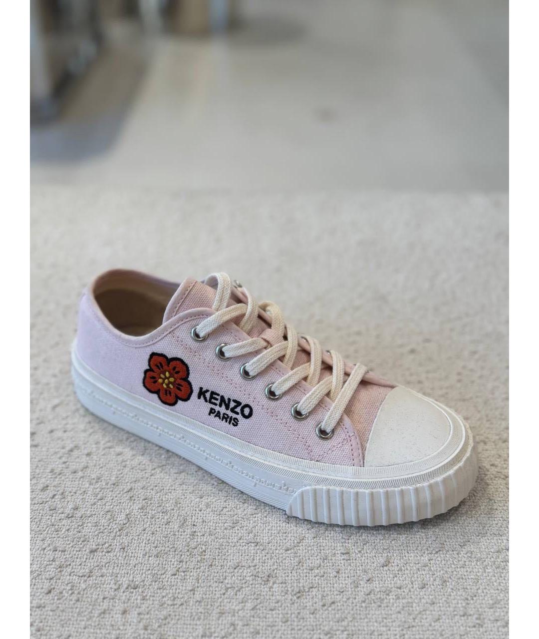 KENZO Розовые кроссовки, фото 6