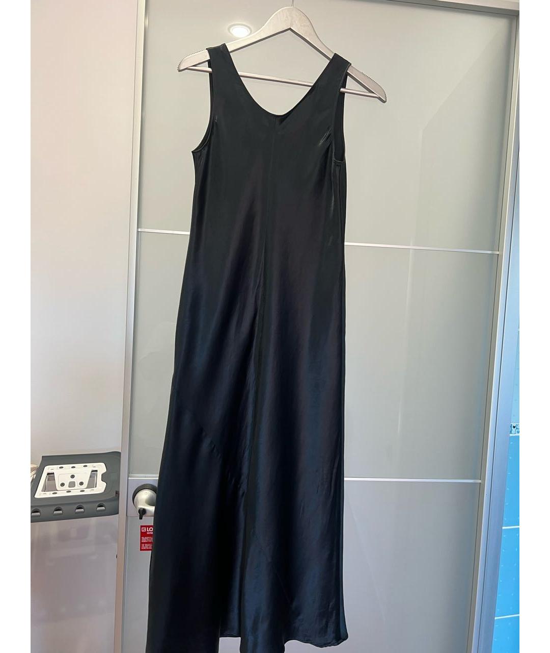 MAX MARA Синее ацетатное коктейльное платье, фото 2