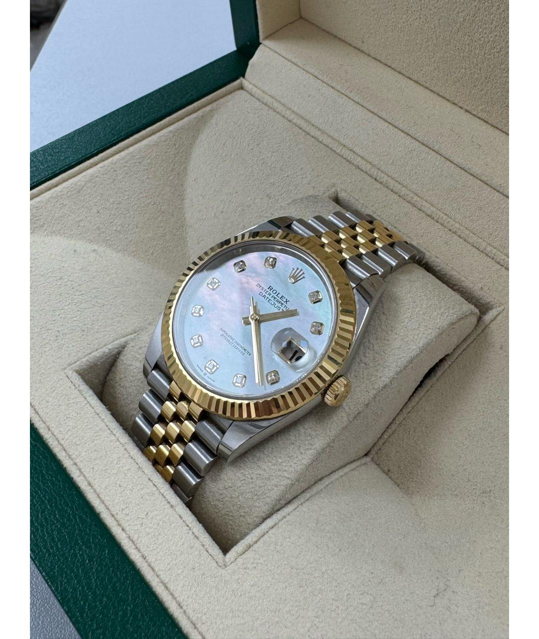 ROLEX Золотые часы из желтого золота, фото 8