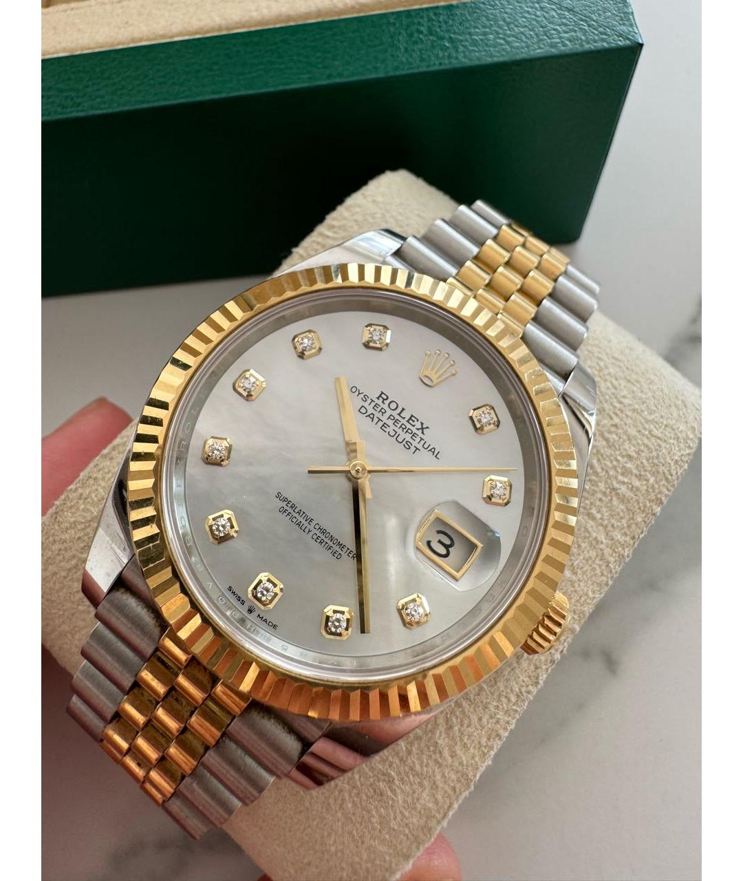 ROLEX Золотые часы из желтого золота, фото 3