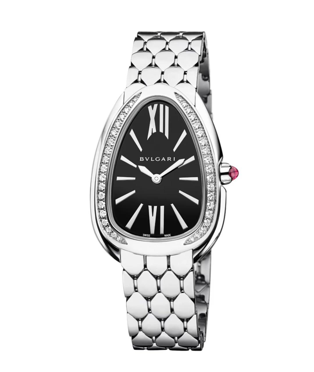 BVLGARI Черные часы, фото 4