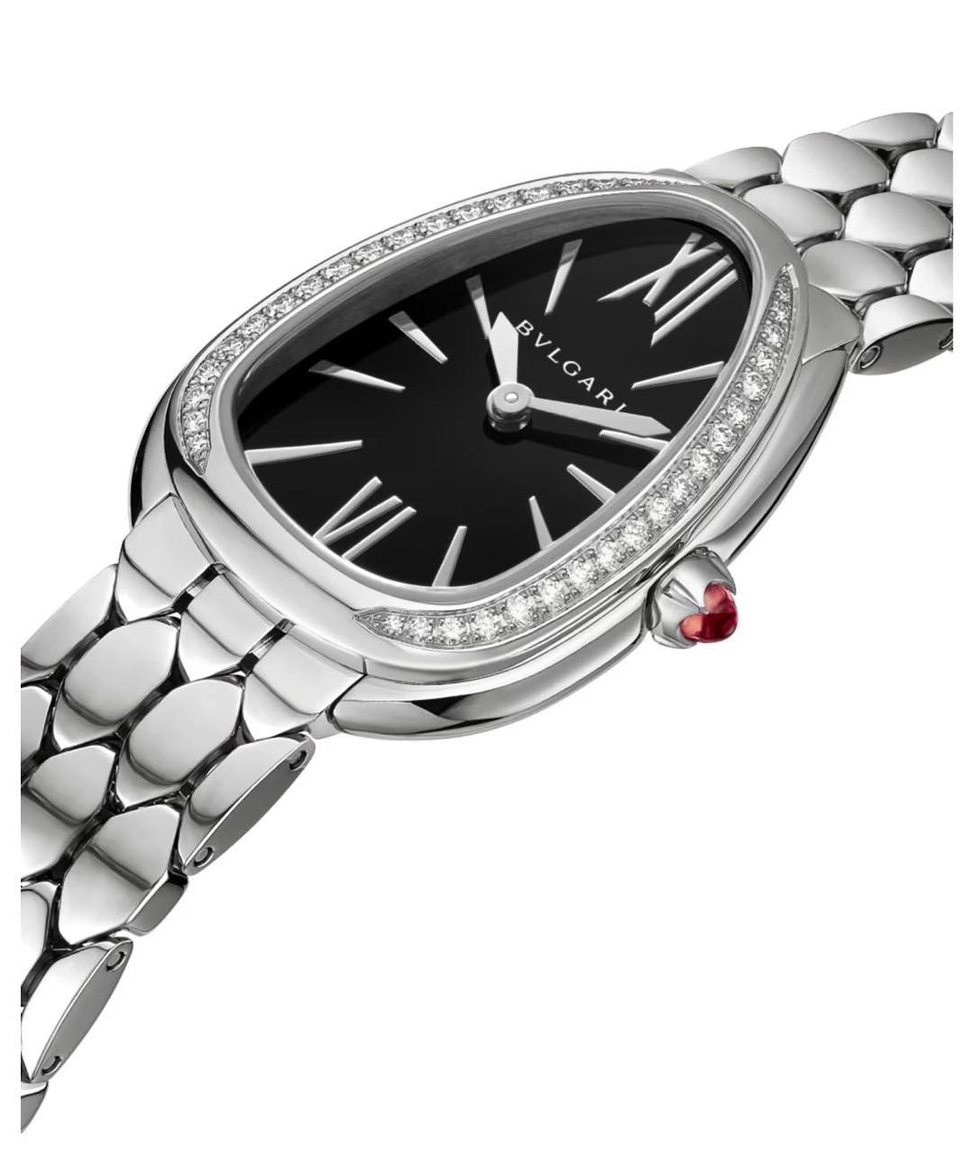 BVLGARI Черные часы, фото 2