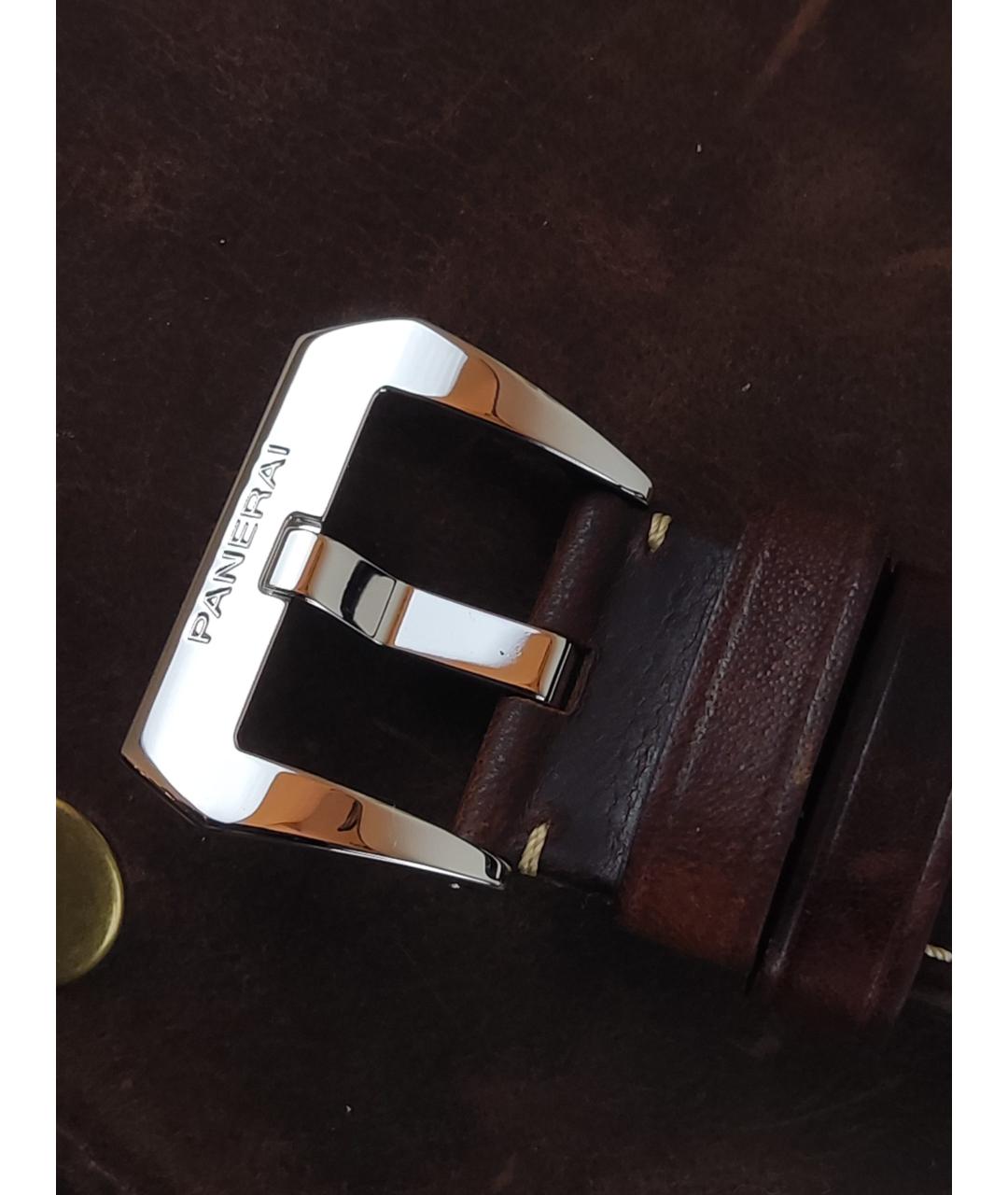 PANERAI Черные стальные часы, фото 8