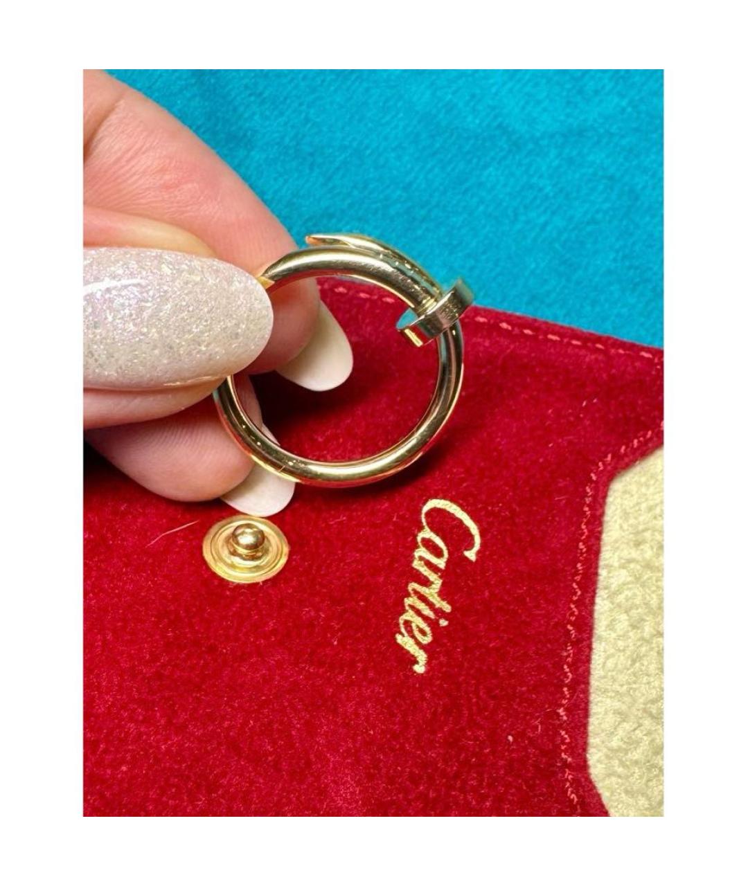 CARTIER Золотое кольцо из розового золота, фото 7
