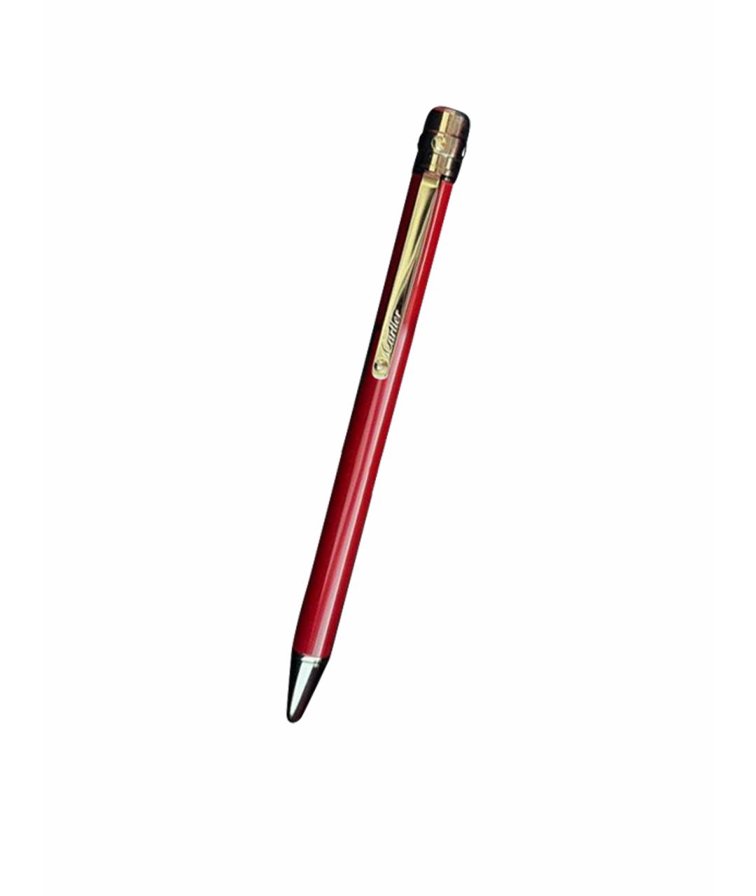 CARTIER Бордовая шариковая ручка, фото 1
