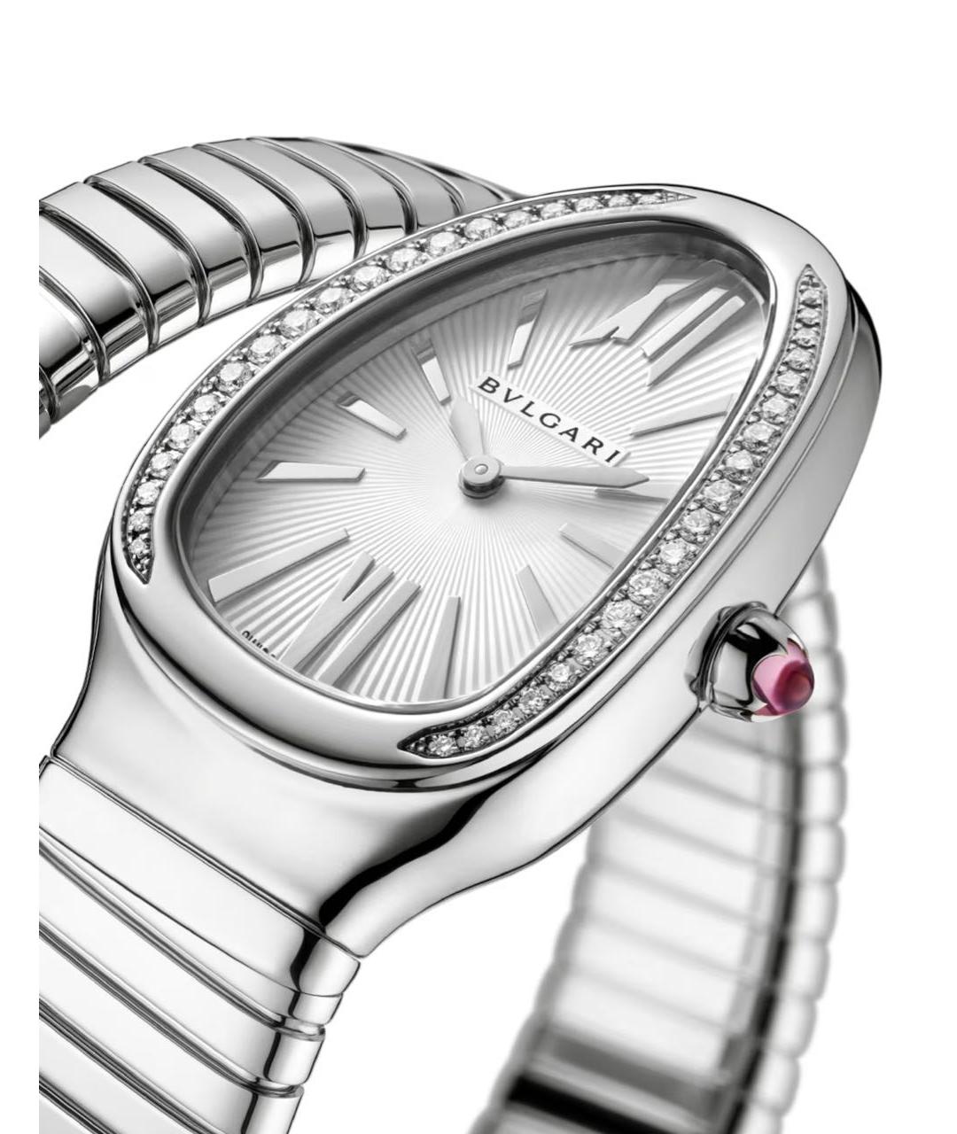 BVLGARI Белые часы, фото 3