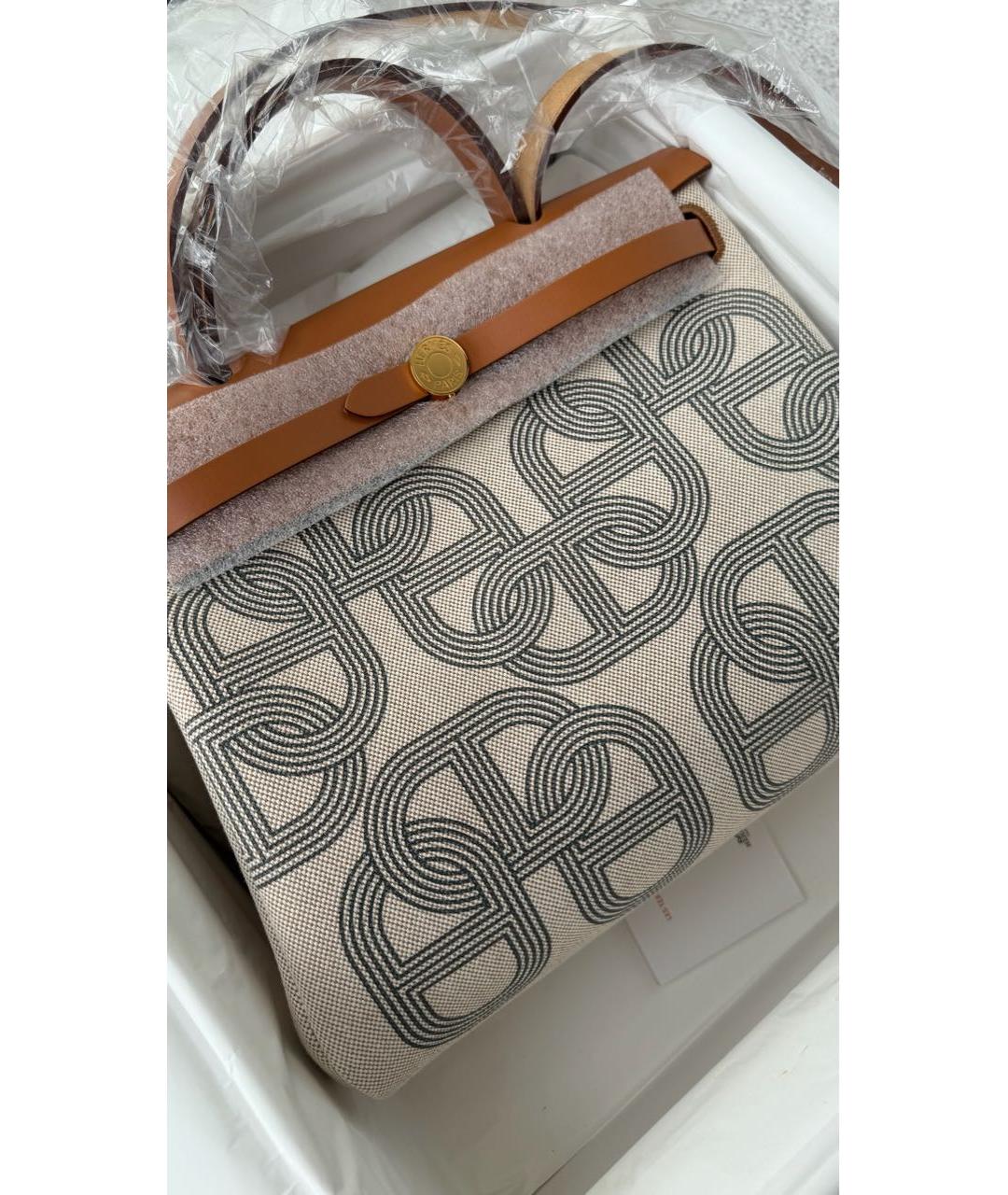 HERMES Белая сумка через плечо, фото 4