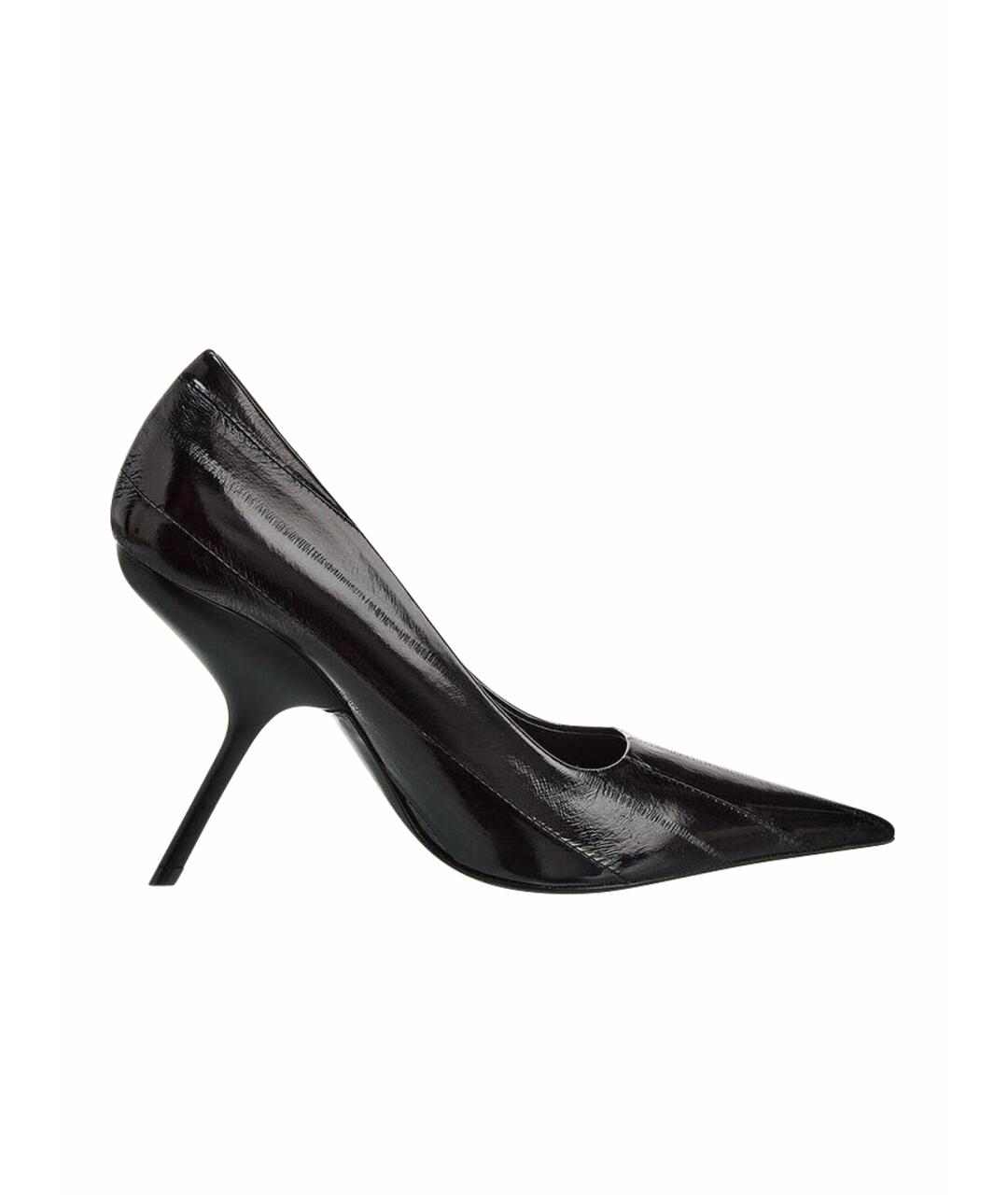 FERRAGAMO Черные кожаные туфли, фото 1
