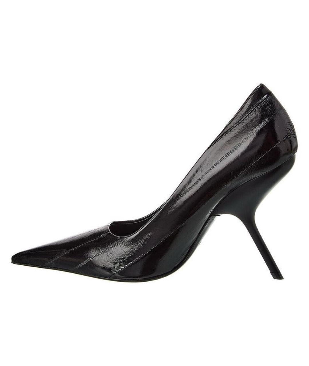 FERRAGAMO Черные кожаные туфли, фото 2