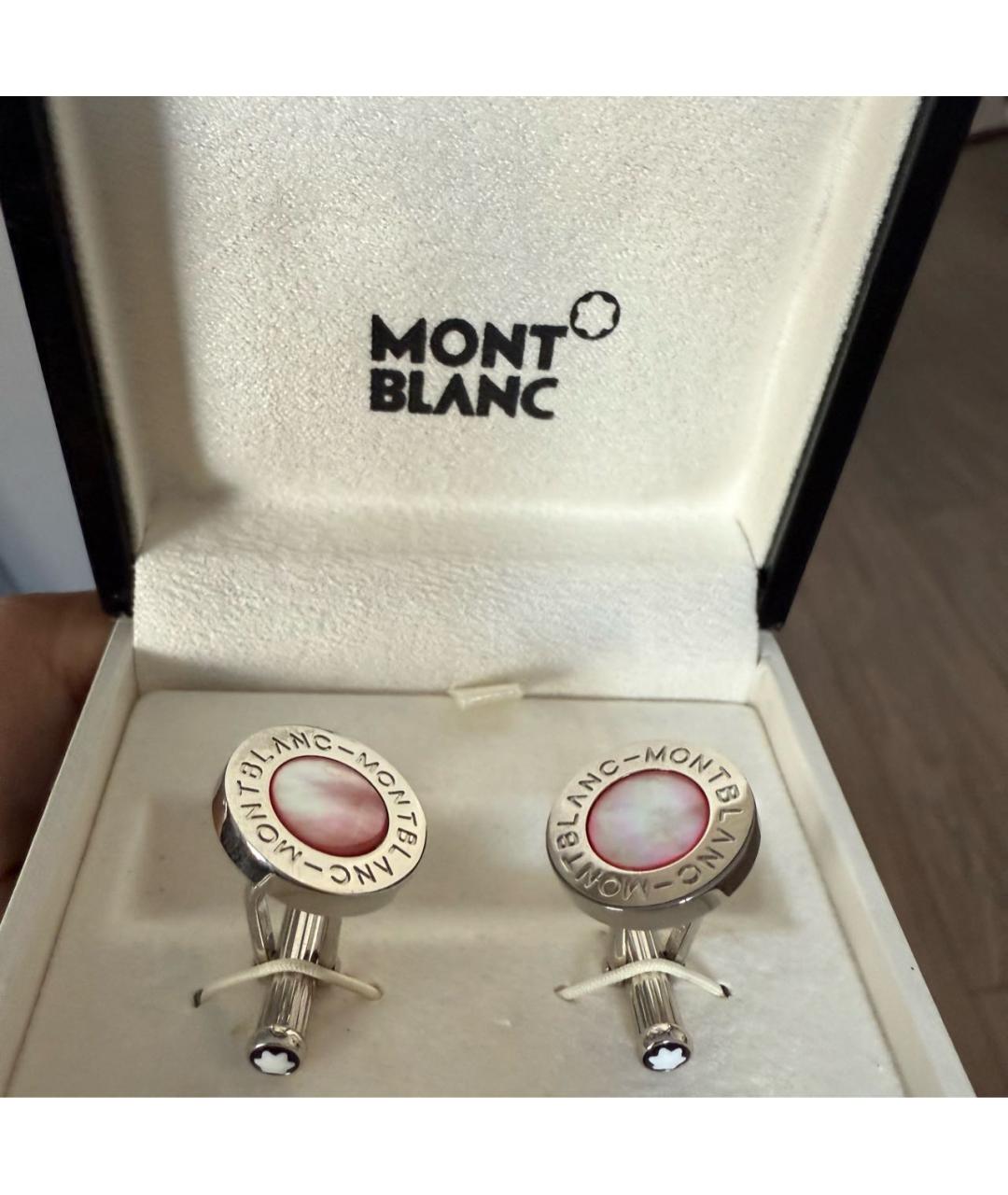 MONTBLANC Серебряные запонки, фото 5