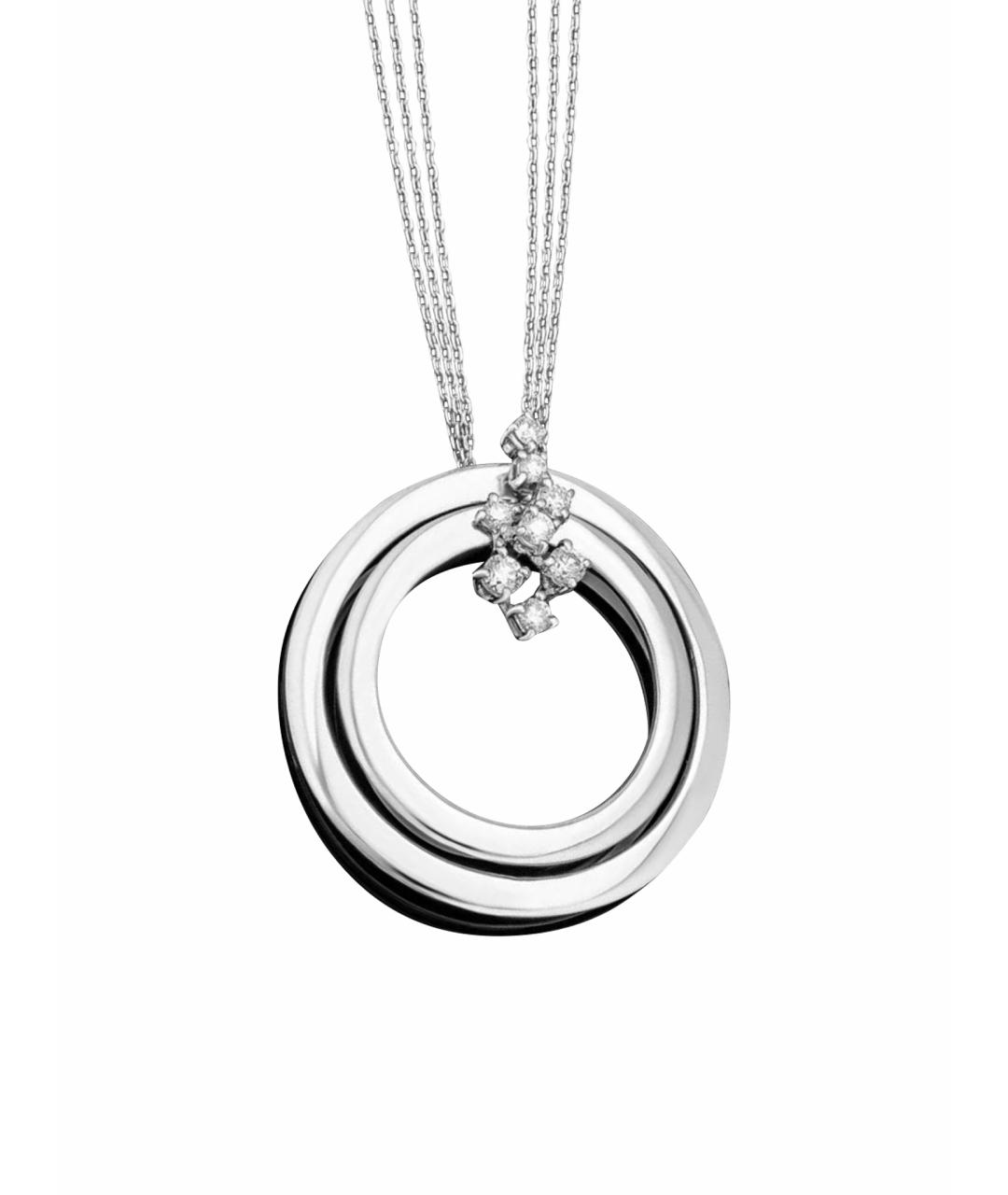DAMIANI Белая подвеска из белого золота, фото 1