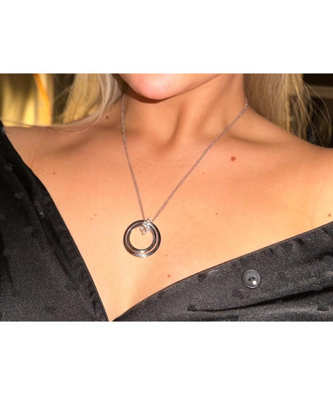 DAMIANI Белая подвеска из белого золота, фото 2