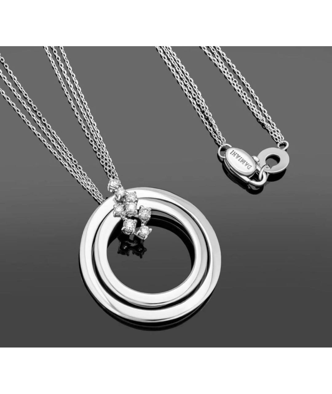 DAMIANI Белая подвеска из белого золота, фото 4
