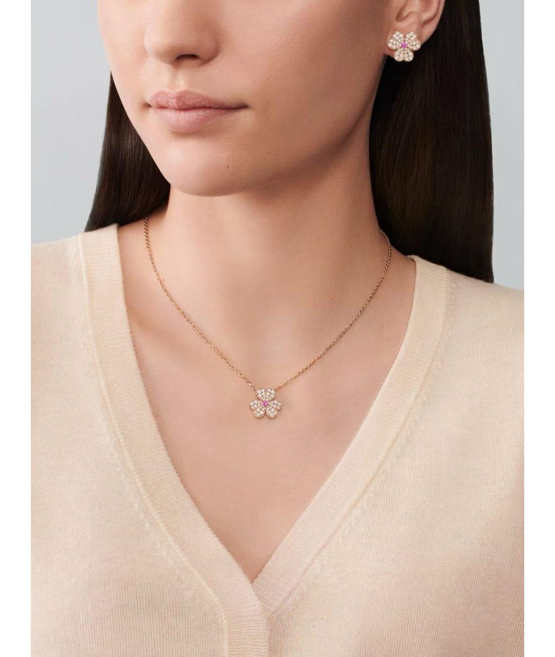 VAN CLEEF & ARPELS Золотая подвеска из розового золота, фото 3
