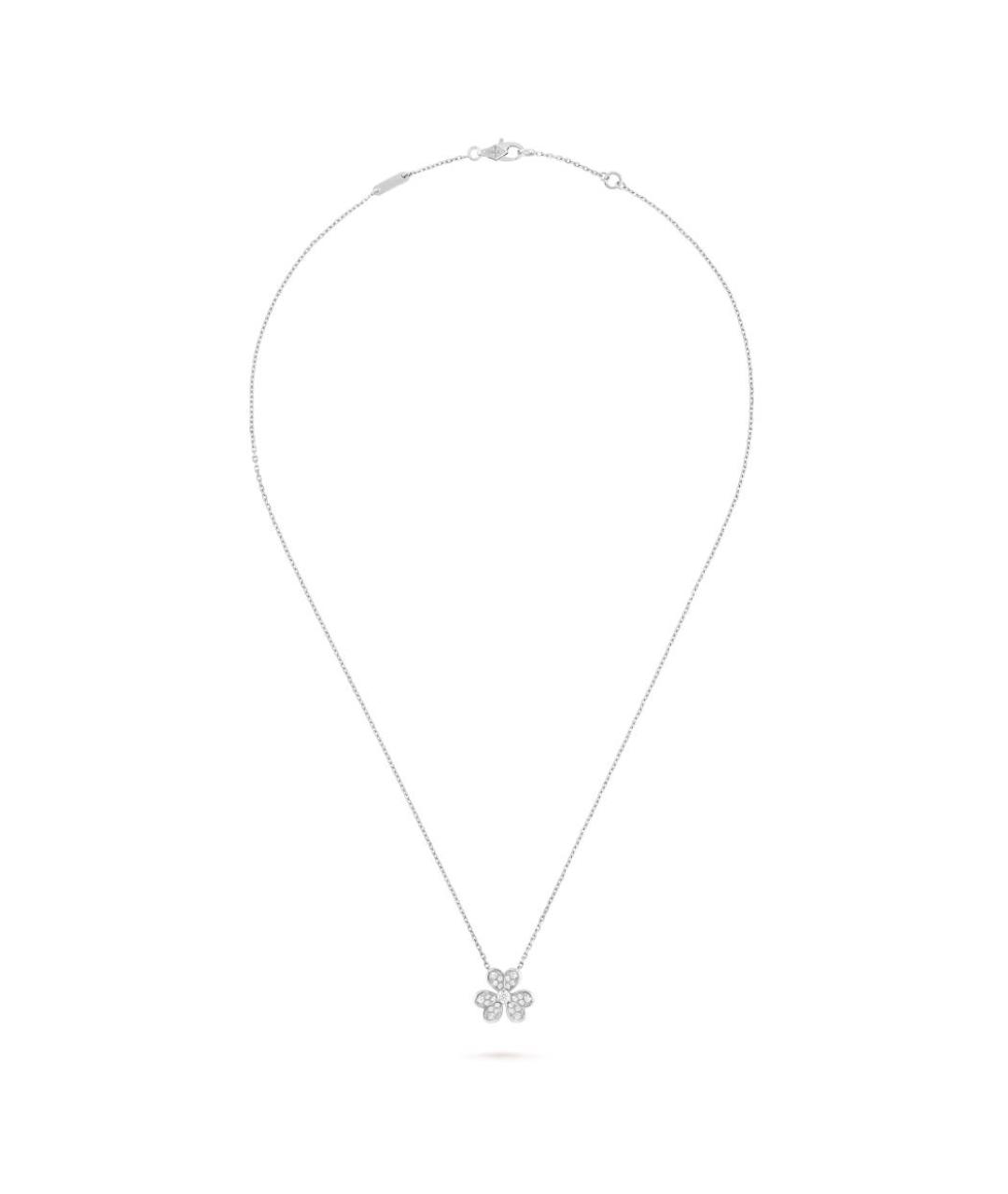 VAN CLEEF & ARPELS Серебряная подвеска из белого золота, фото 2