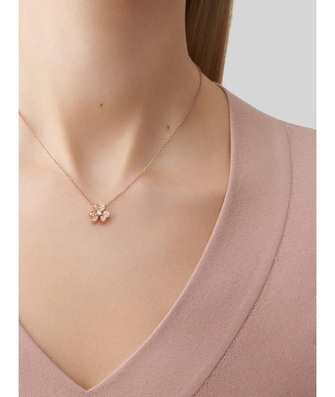VAN CLEEF & ARPELS Золотая подвеска из розового золота, фото 3
