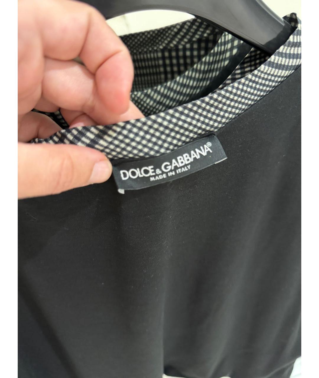 DOLCE&GABBANA Мульти вискозная блузы, фото 5