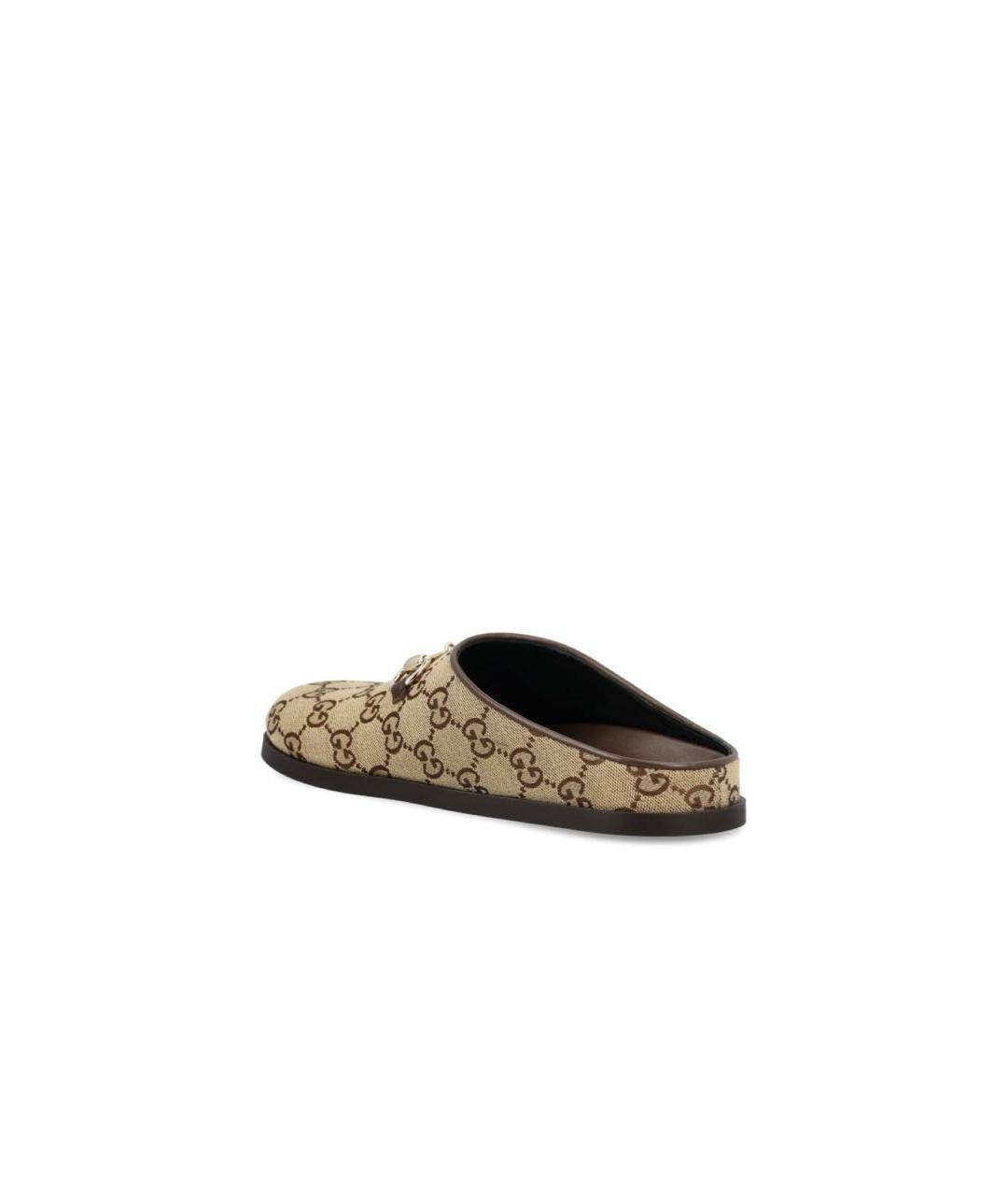 GUCCI Коричневые сабо, фото 3