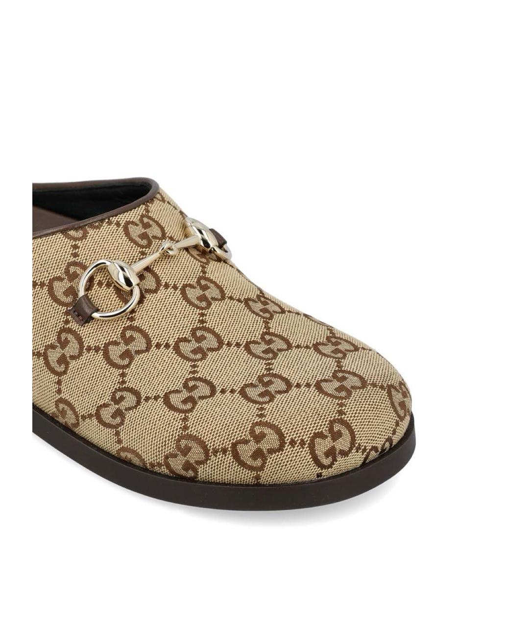 GUCCI Коричневые сабо, фото 2