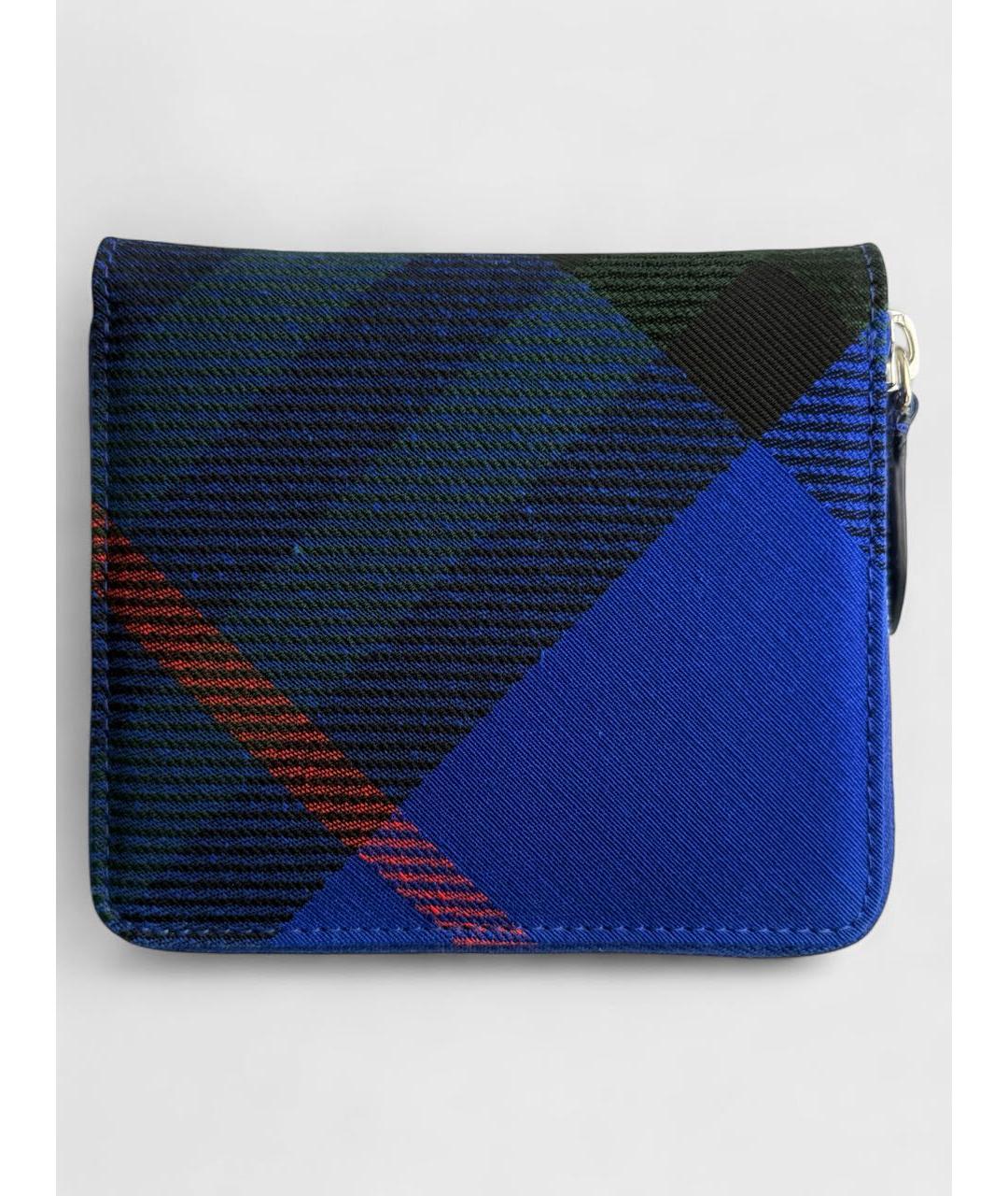 BURBERRY Синий кошелек, фото 5
