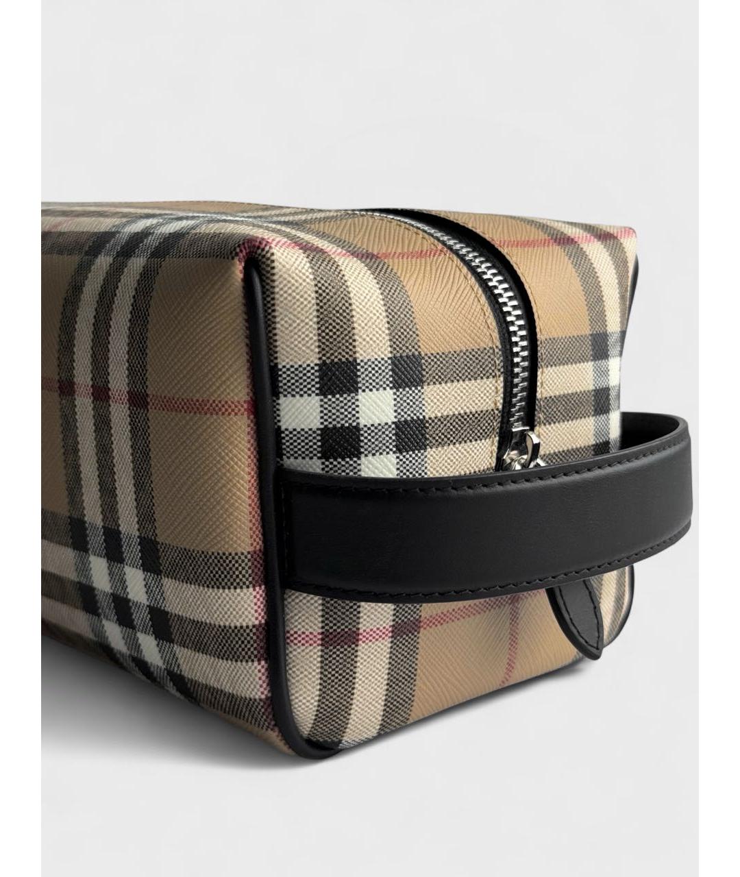 BURBERRY Кожаная косметичка, фото 3