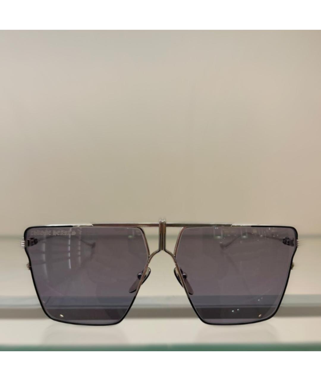 CHROME HEARTS Серебряные солнцезащитные очки, фото 6