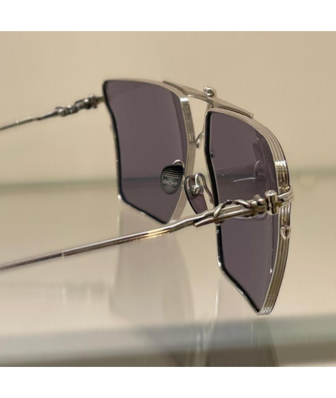CHROME HEARTS Серебряные солнцезащитные очки, фото 4