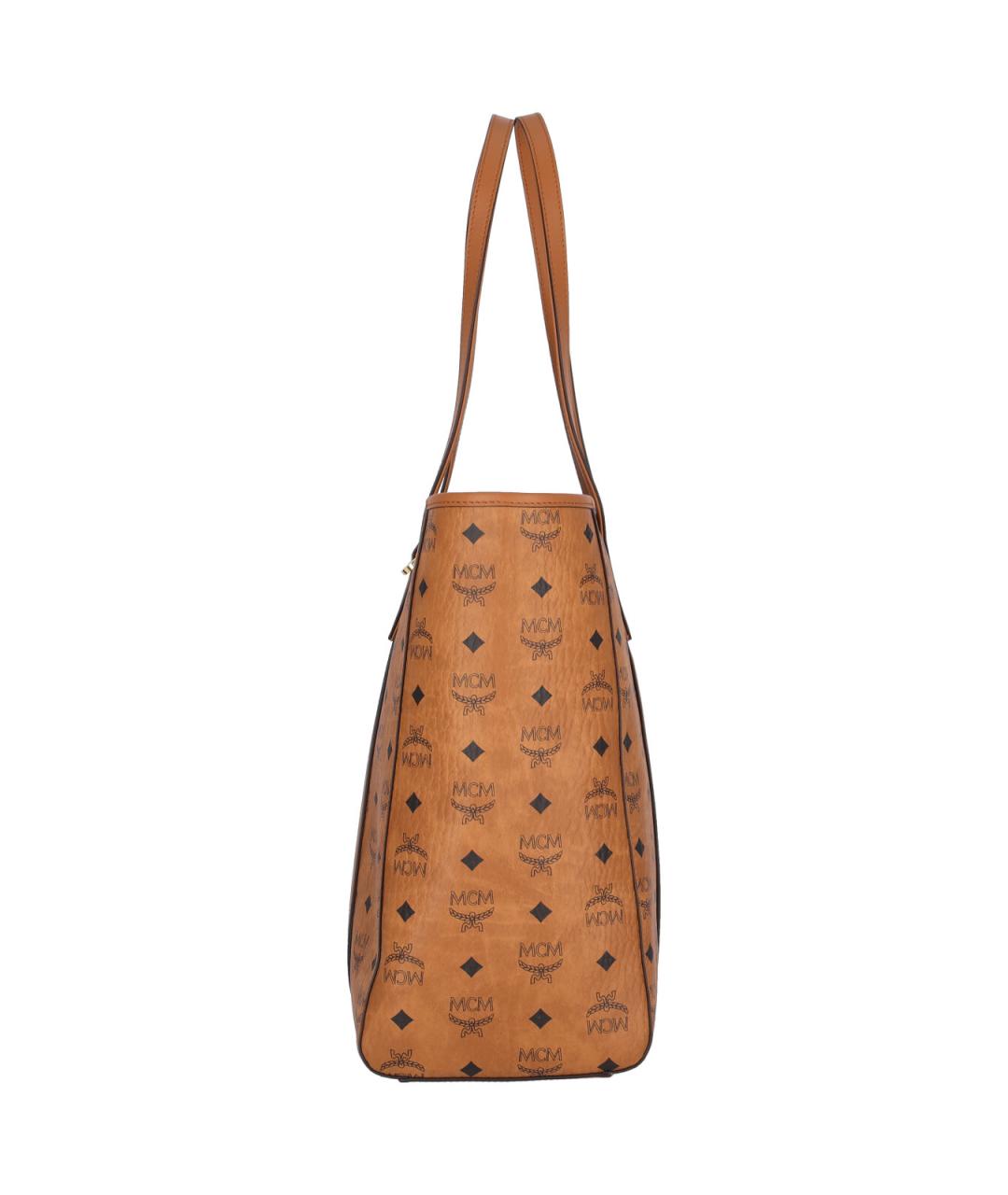 MCM Коричневая сумка тоут, фото 5