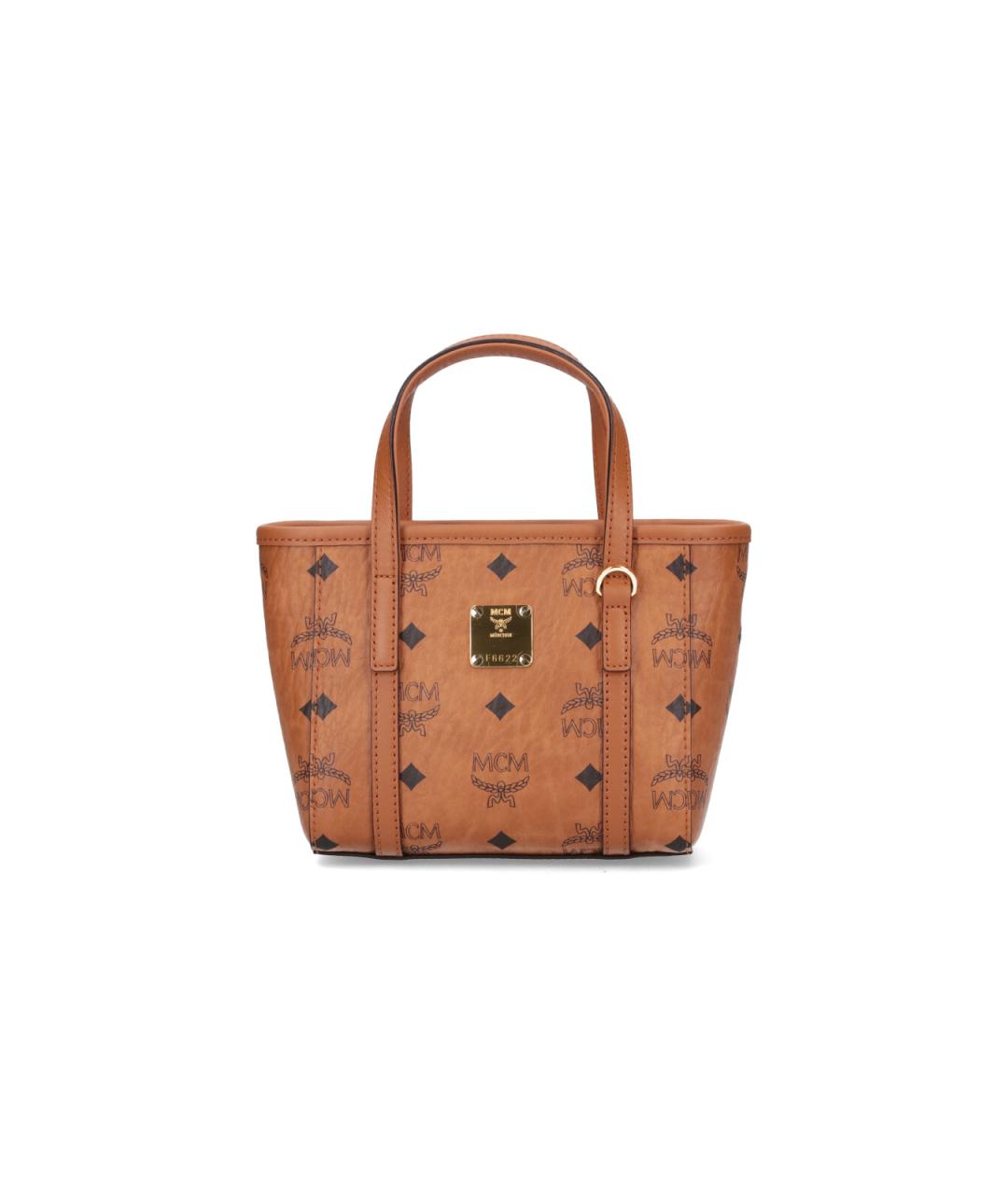 MCM Коричневая сумка тоут, фото 1