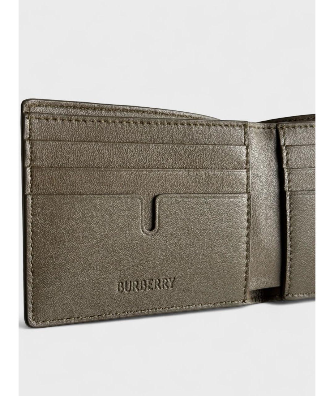 BURBERRY Кожаный кошелек, фото 3