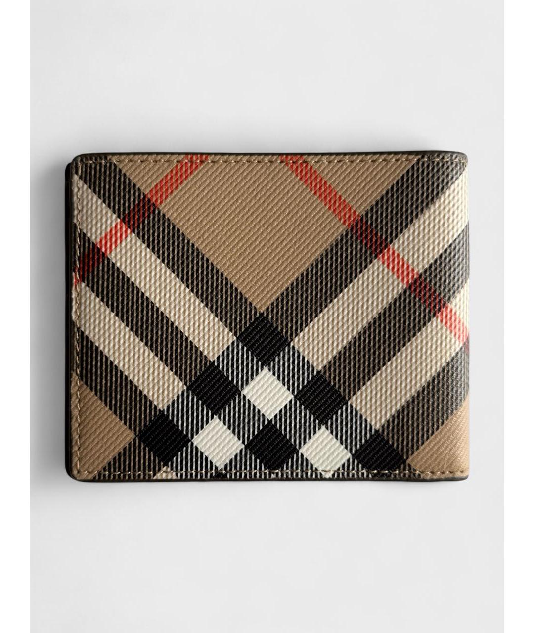 BURBERRY Кожаный кошелек, фото 5