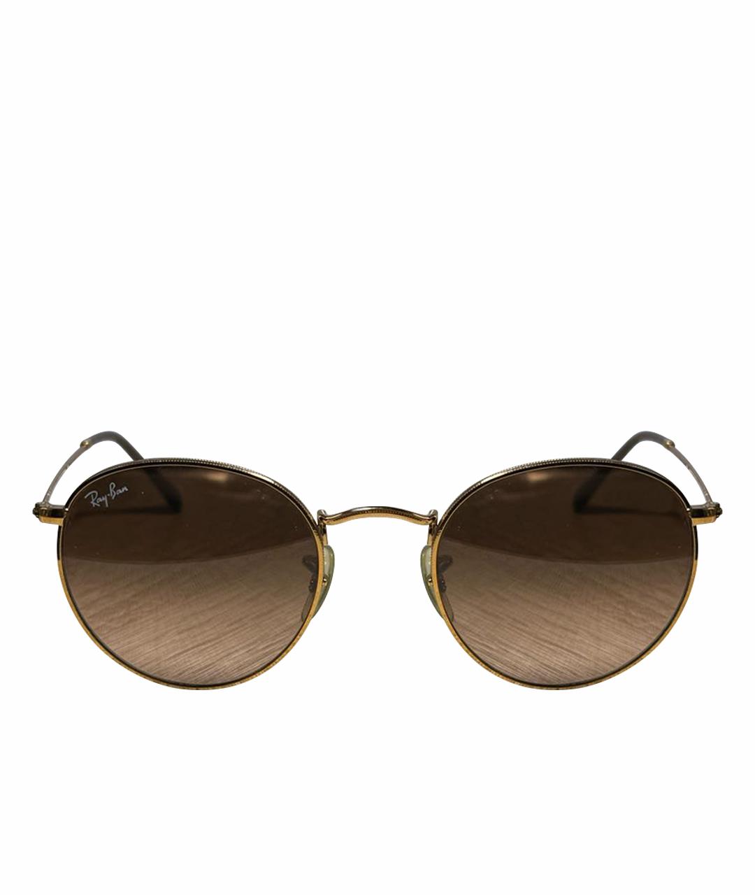 RAY BAN Коричневые солнцезащитные очки, фото 1