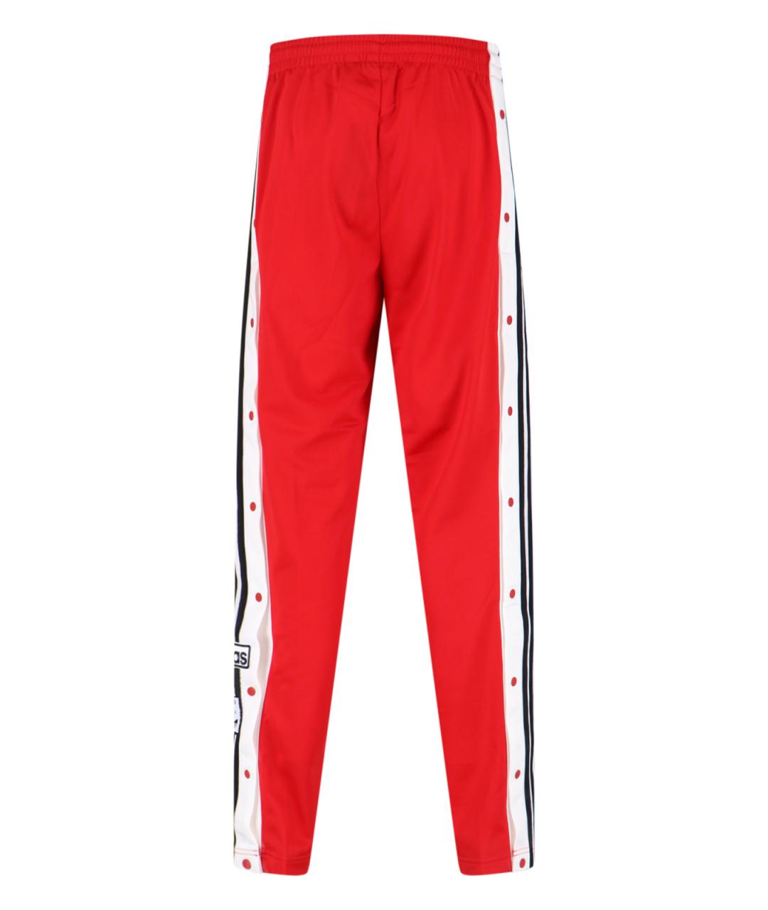ADIDAS Красные прямые брюки, фото 2