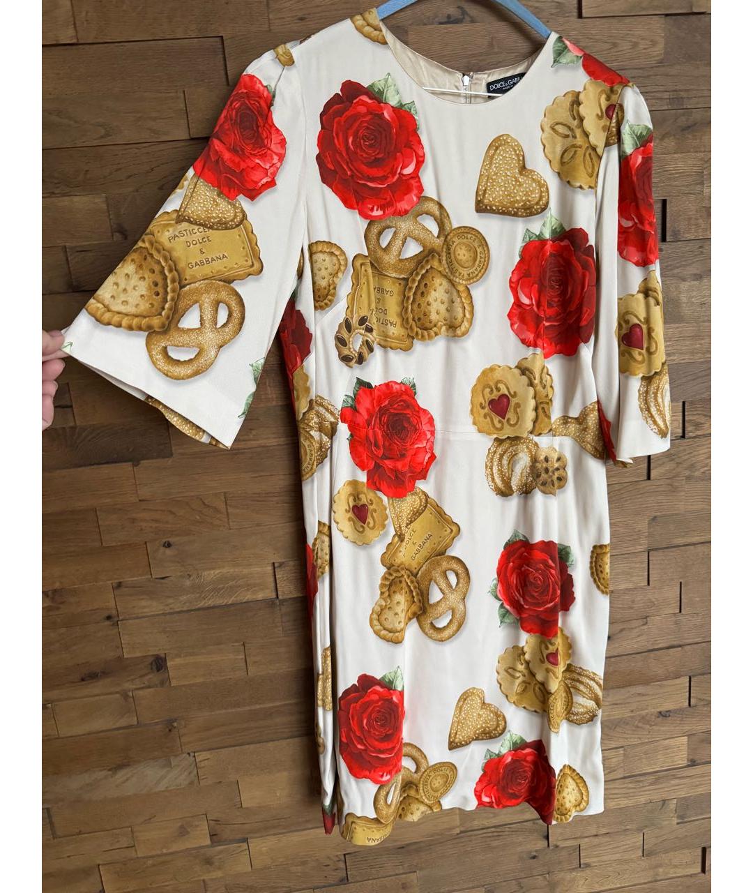 DOLCE&GABBANA Мульти вискозное вечернее платье, фото 9