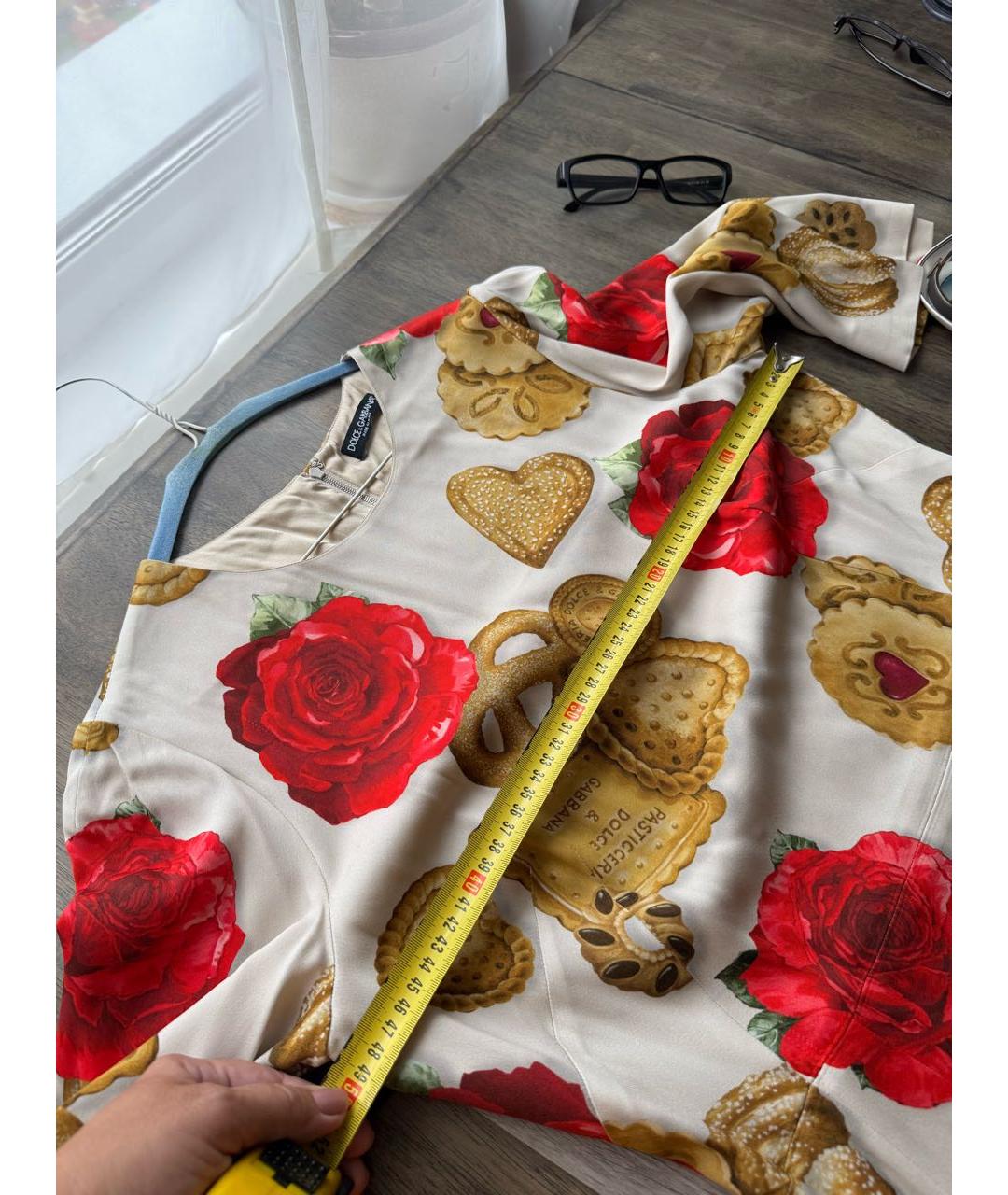 DOLCE&GABBANA Мульти вискозное вечернее платье, фото 3