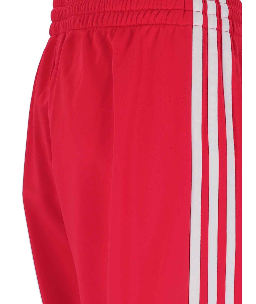 ADIDAS Красные полиэстеровые повседневные брюки, фото 5