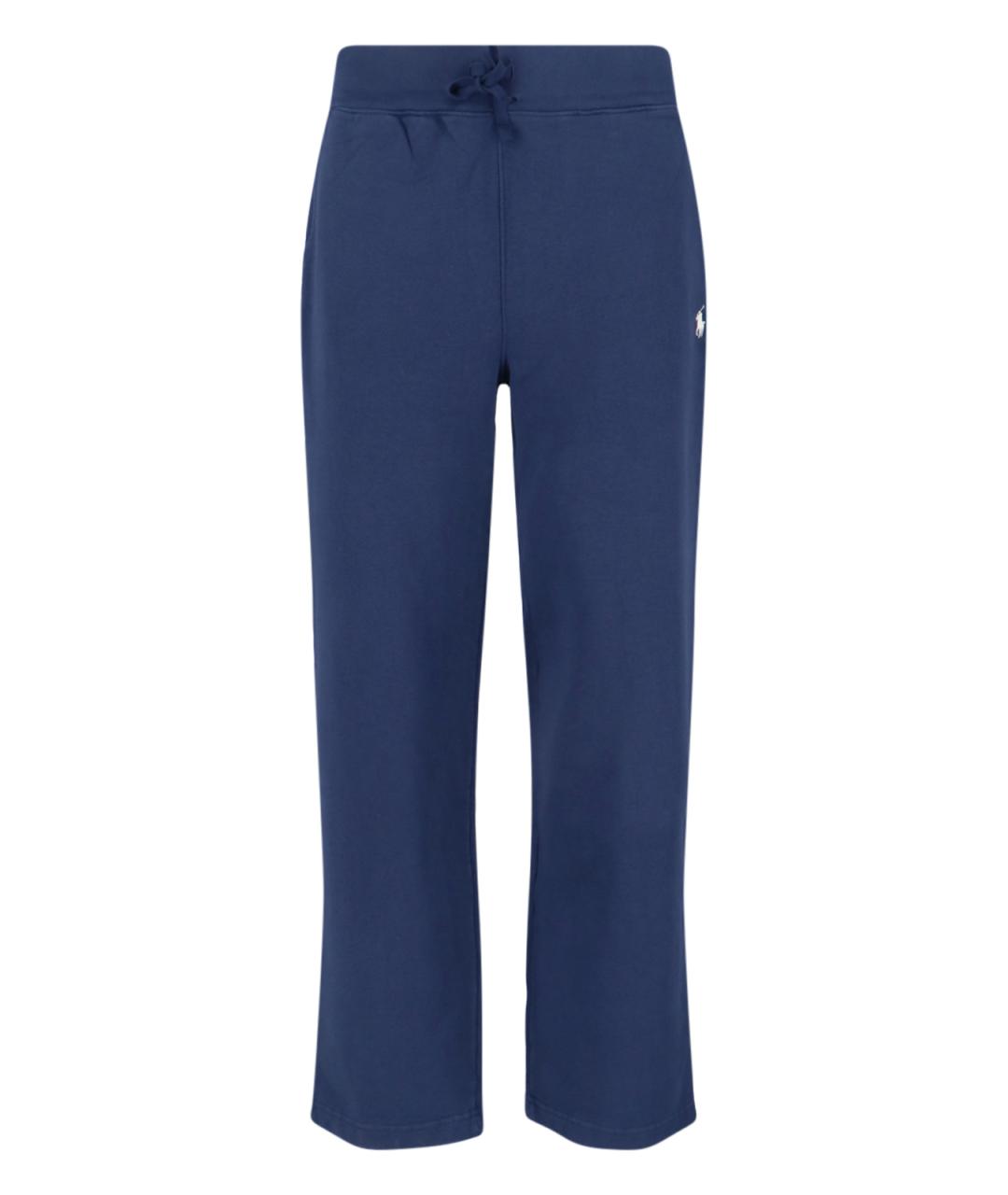 POLO RALPH LAUREN Синие хлопковые повседневные брюки, фото 1