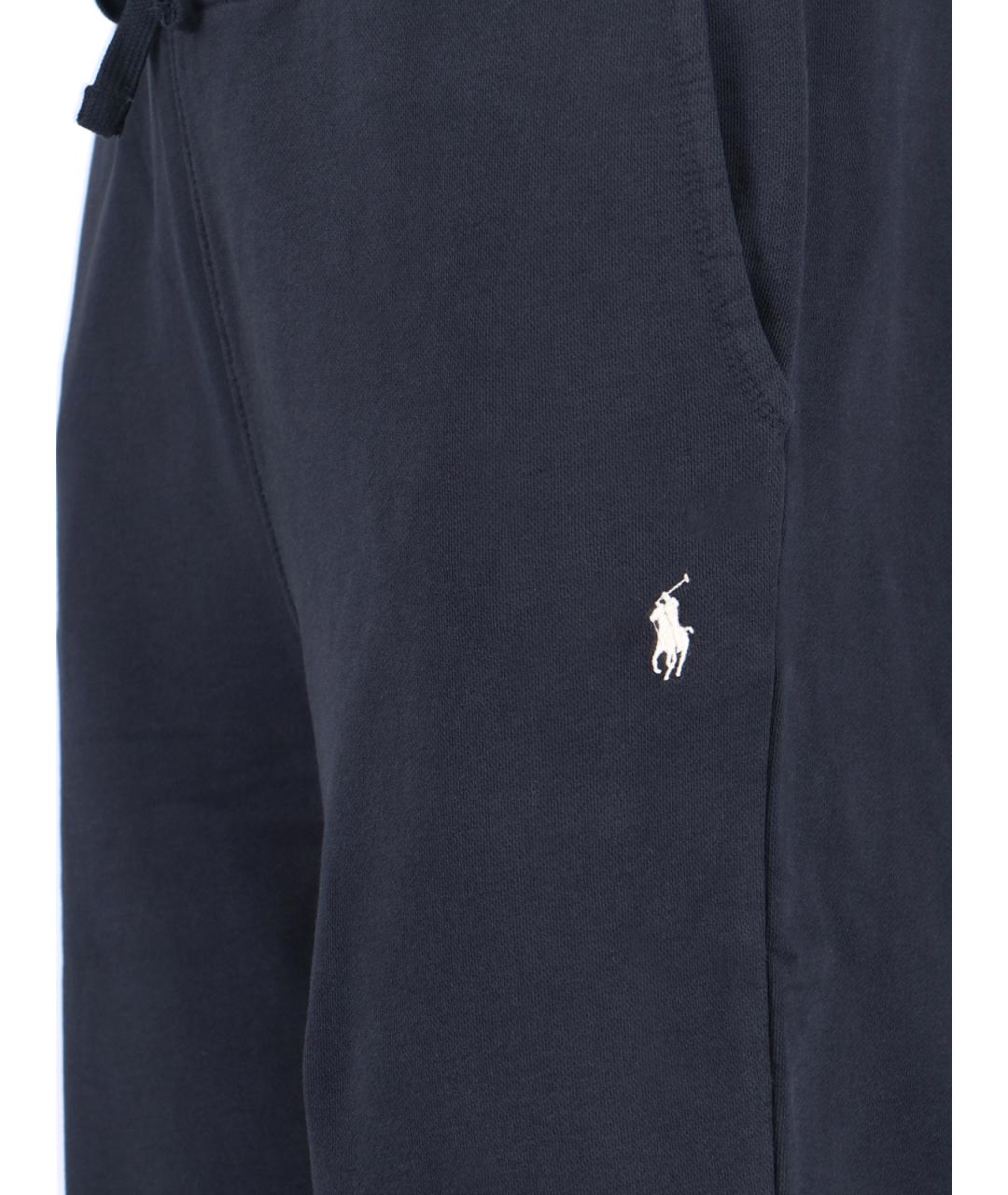 POLO RALPH LAUREN Темно-синие хлопковые повседневные брюки, фото 3