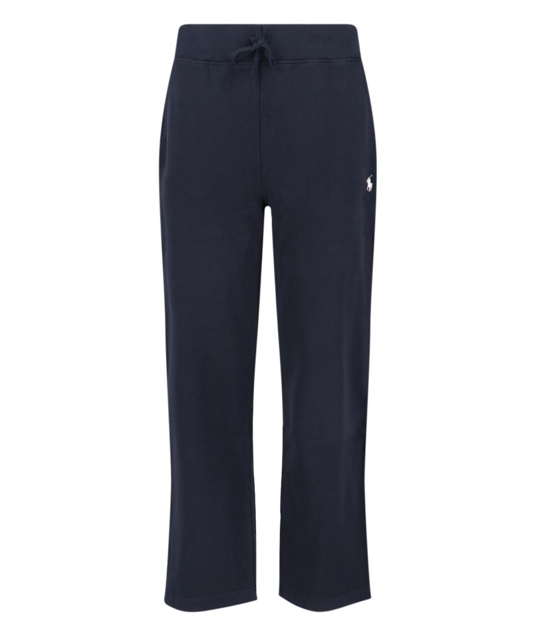 POLO RALPH LAUREN Темно-синие хлопковые повседневные брюки, фото 1