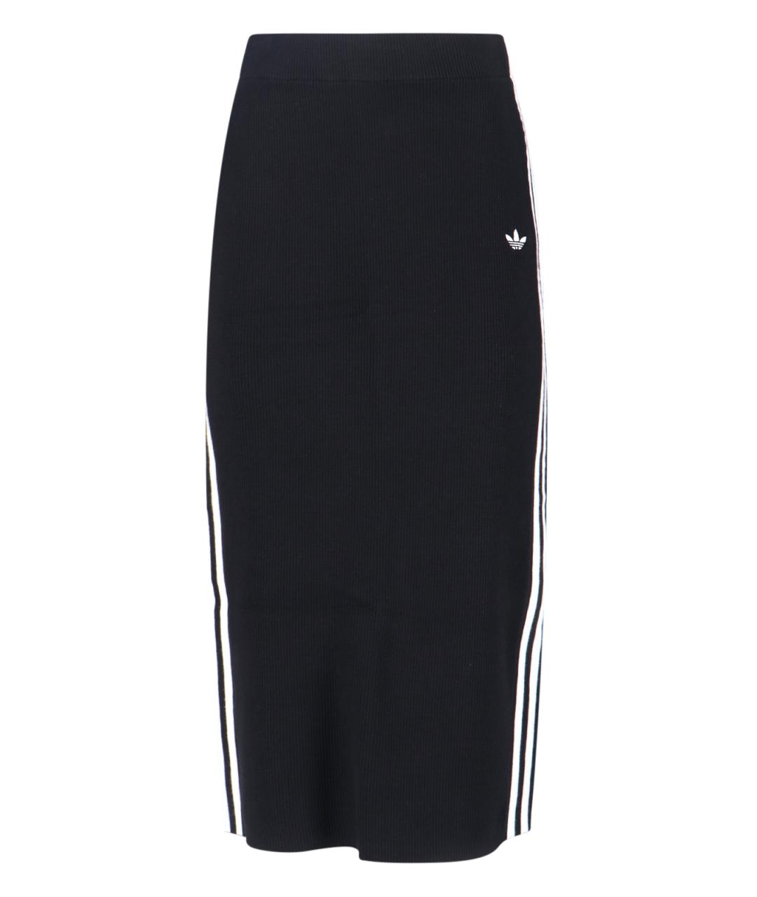 ADIDAS Черная юбка макси, фото 1
