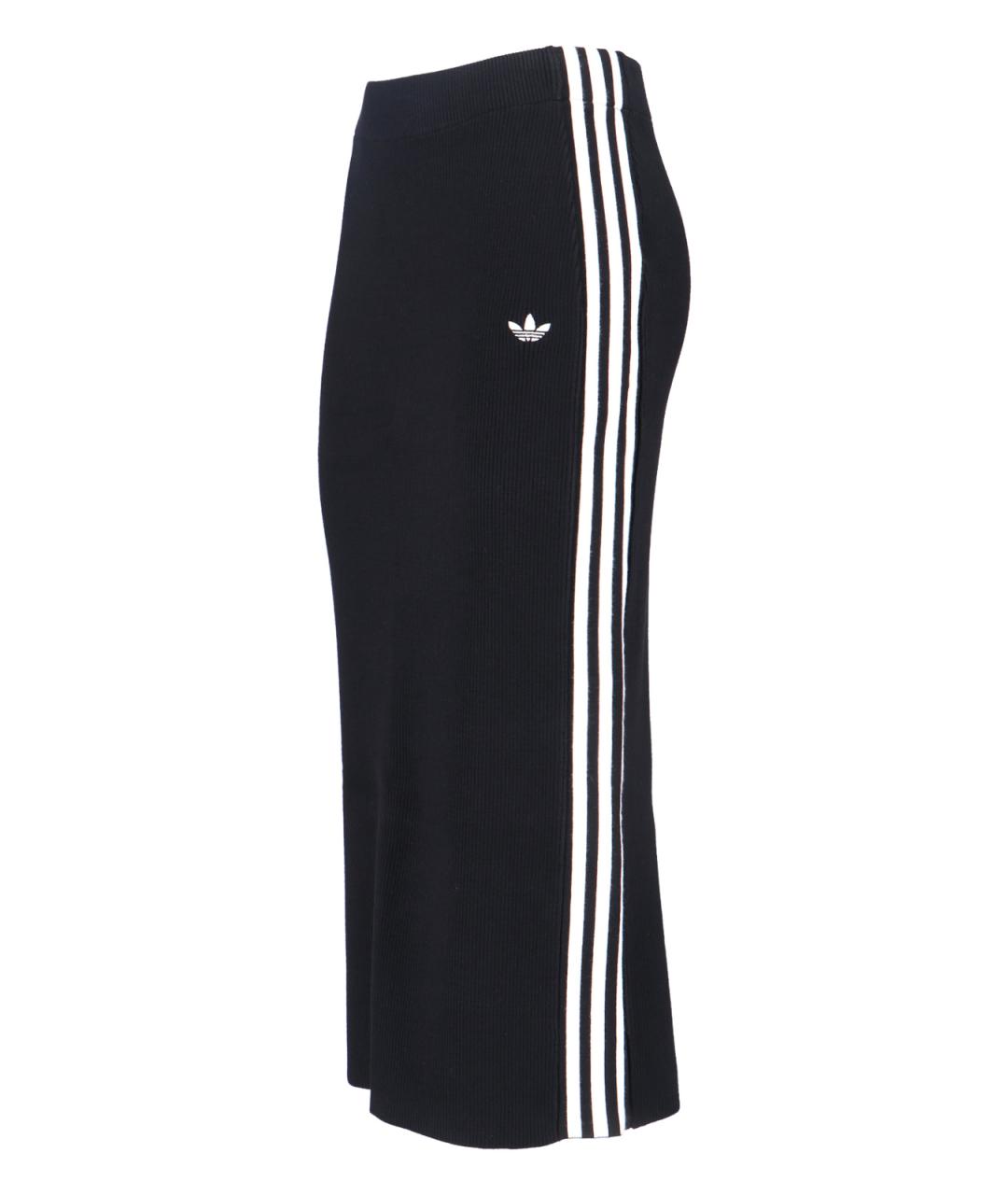 ADIDAS Черная юбка макси, фото 3