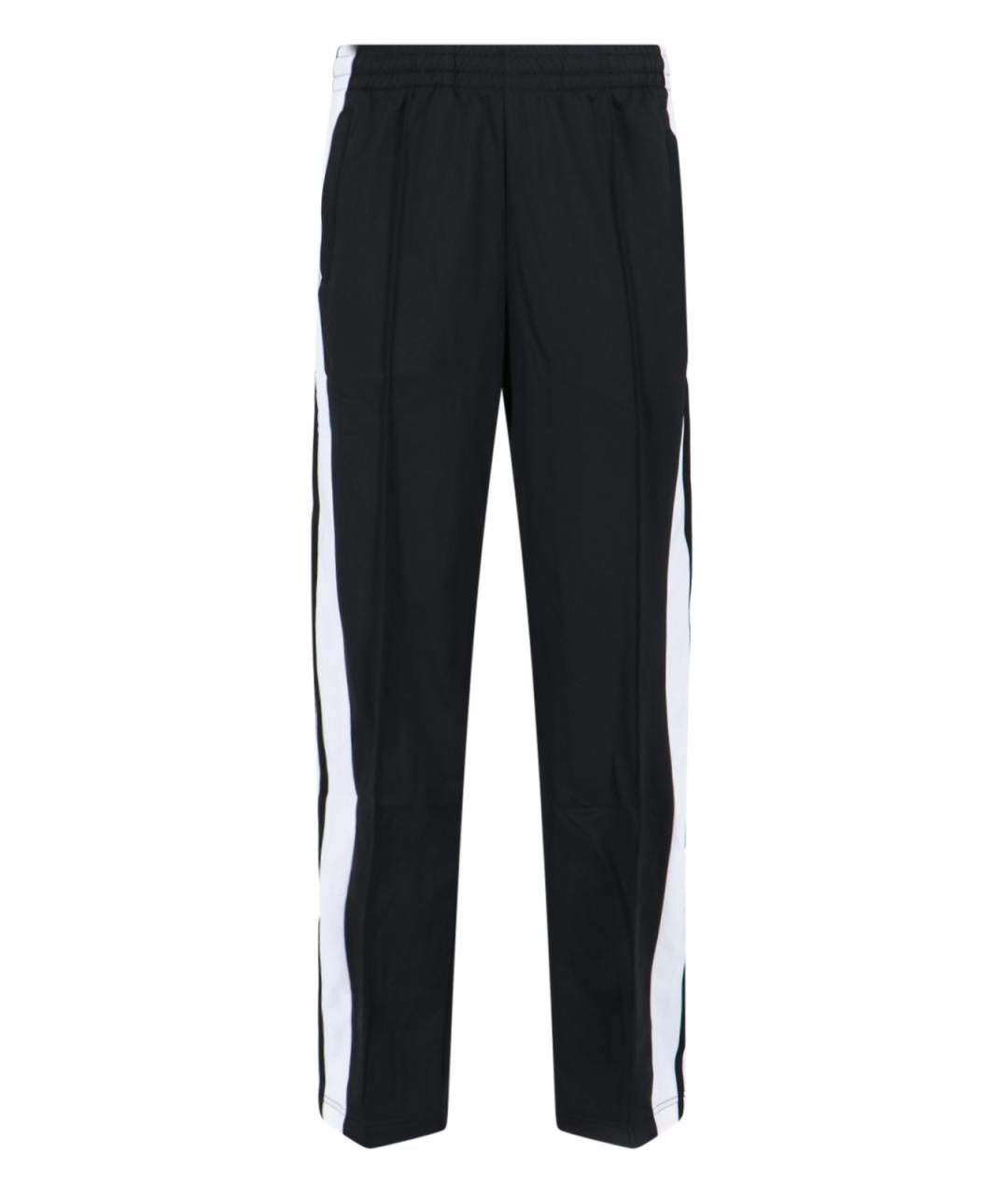 ADIDAS Черные прямые брюки, фото 1