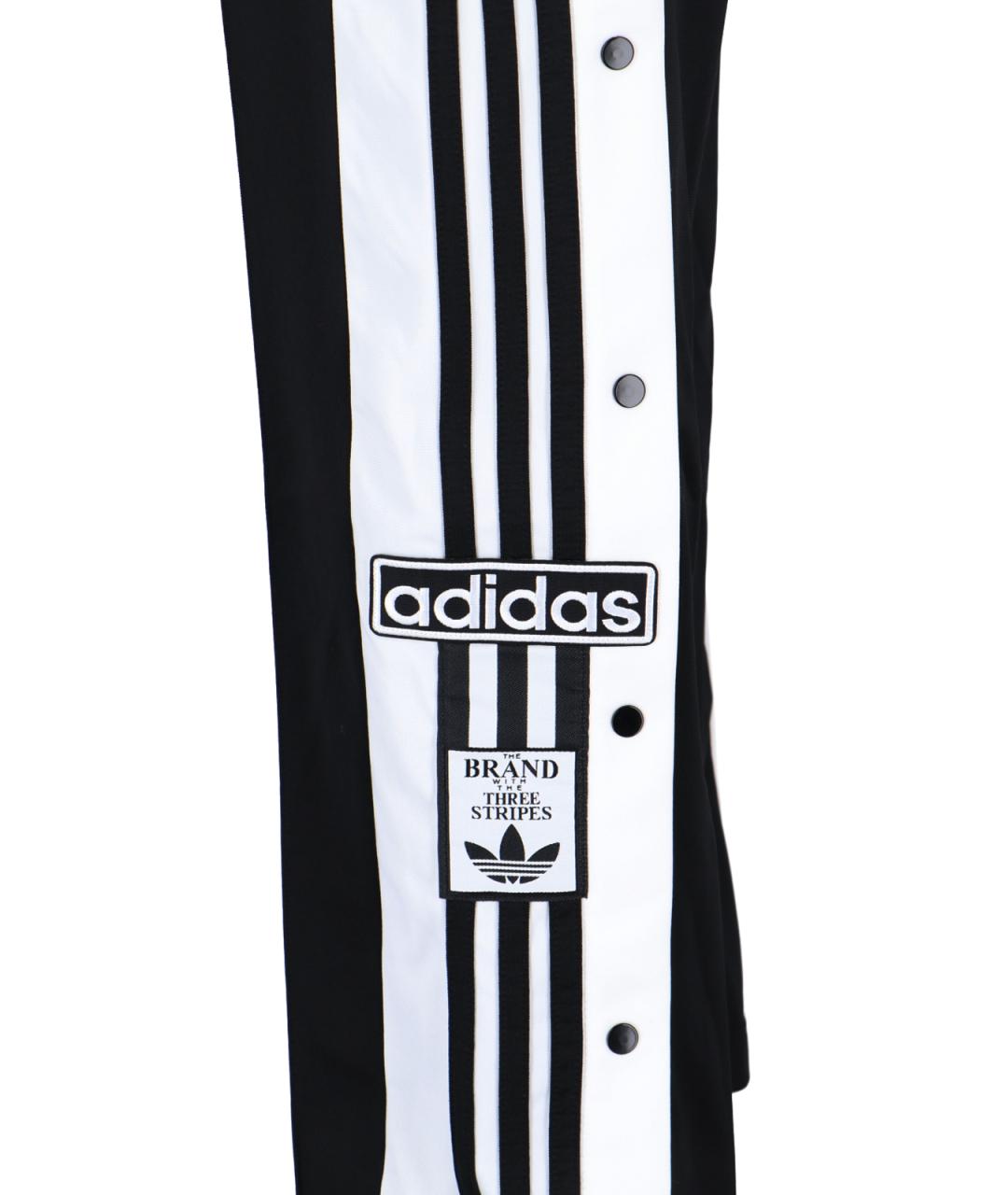 ADIDAS Черные прямые брюки, фото 4