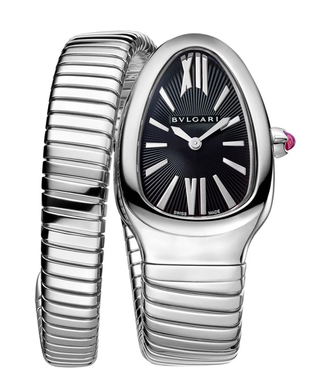 BVLGARI Черные часы, фото 1