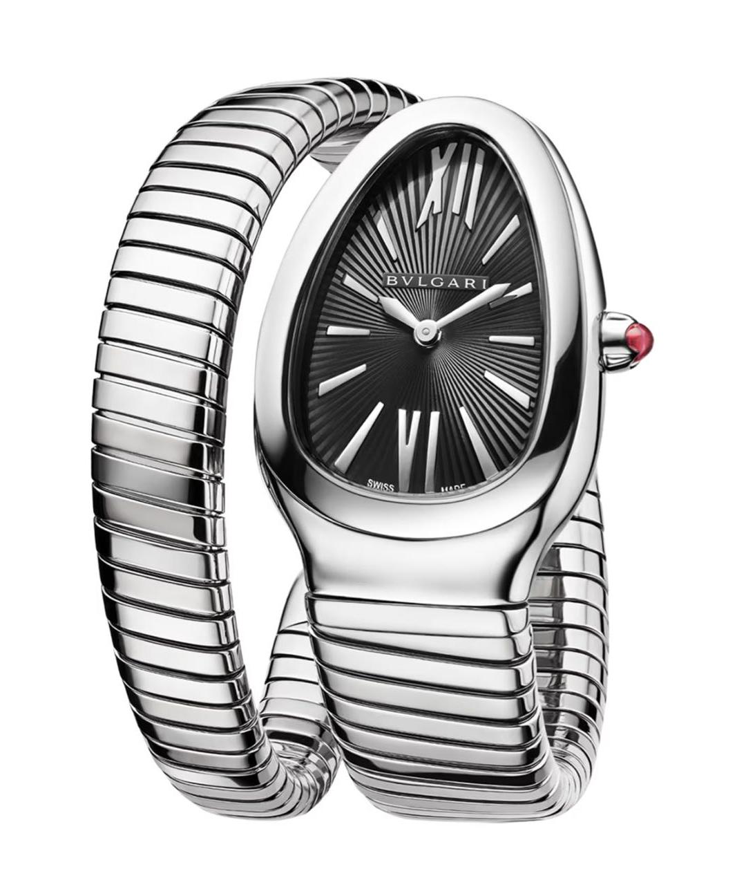 BVLGARI Черные часы, фото 2